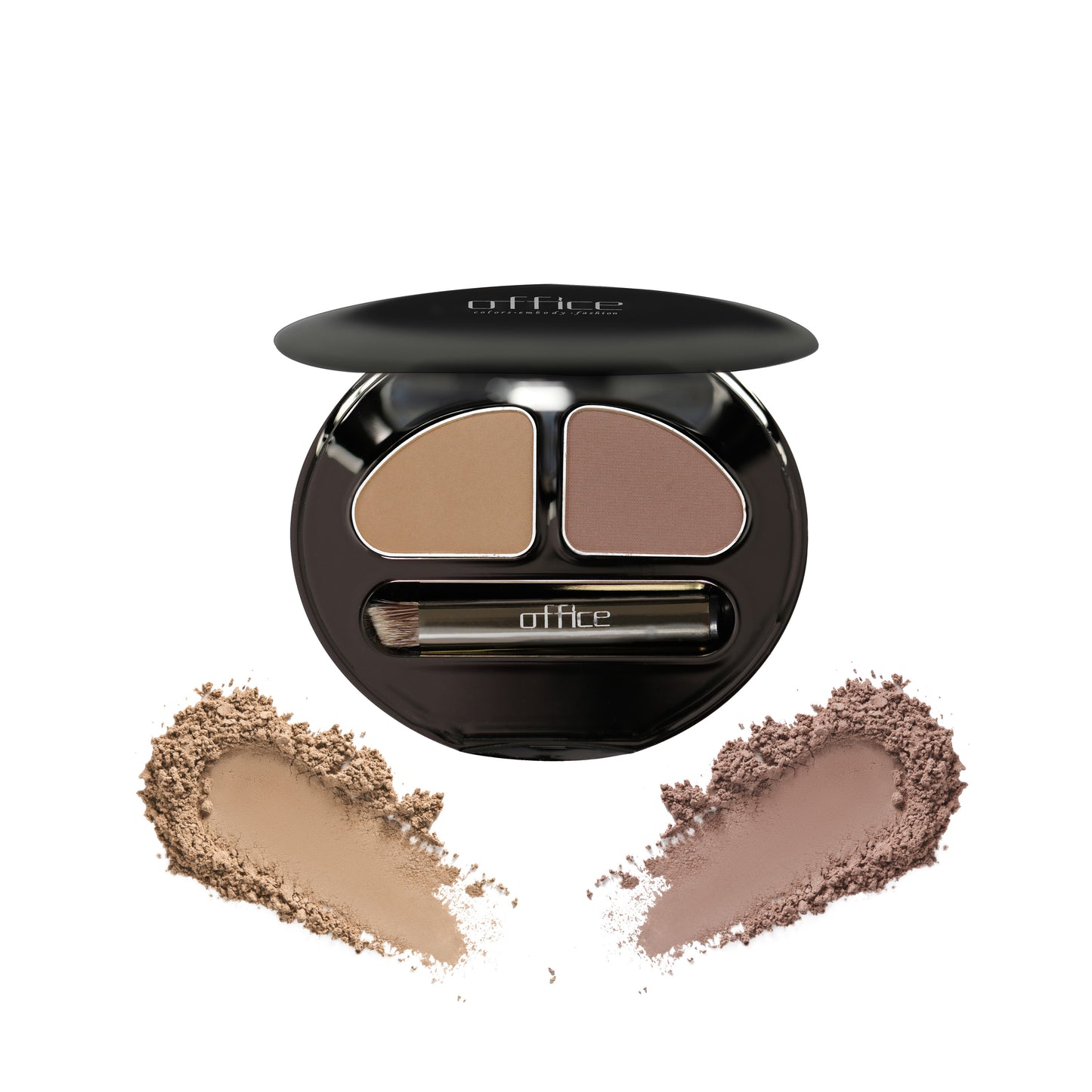Office Charming and Fantastic Double Color Eyebrow Powder BI