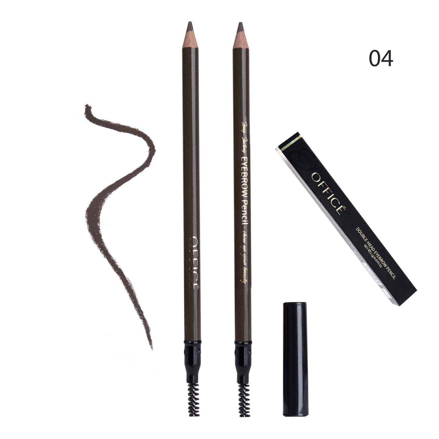 Office Double Head Eyebrow Pencil