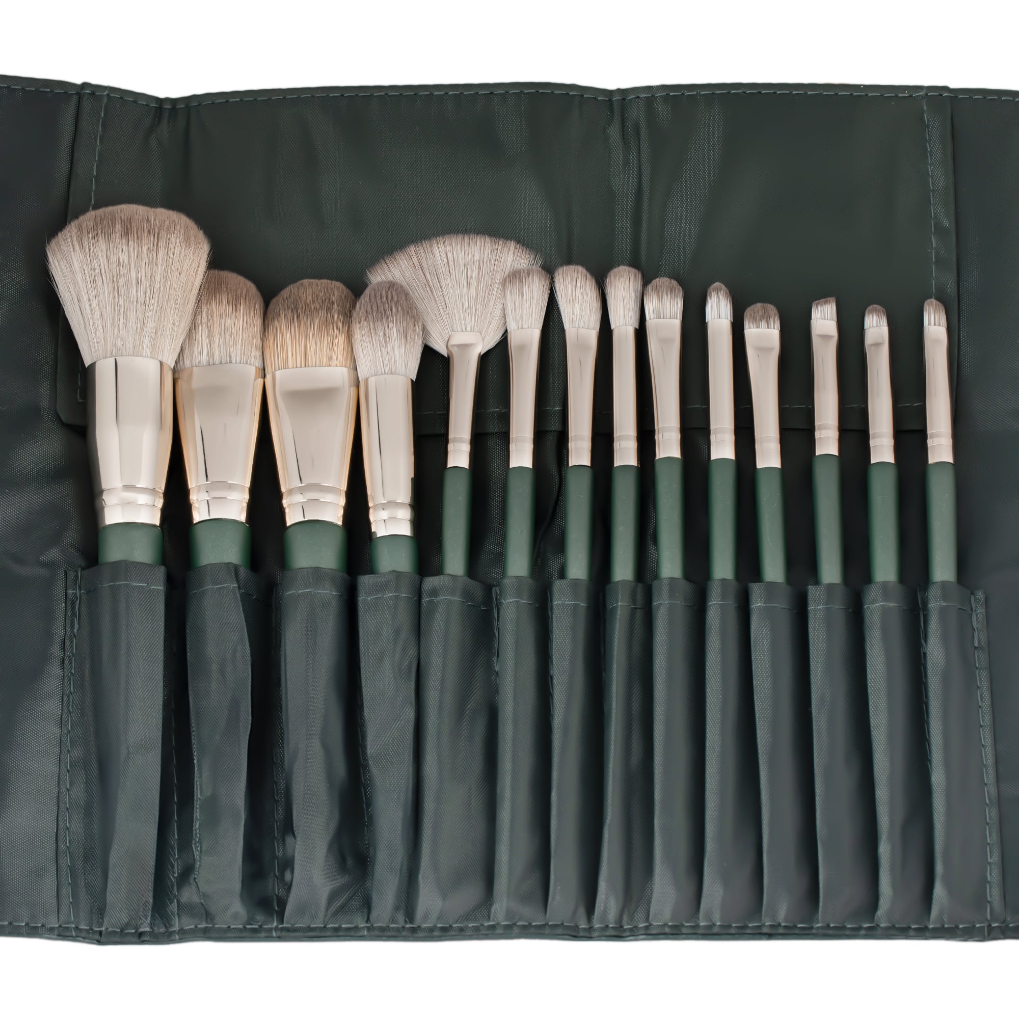 OFFICE 14 Pieces Green Brush Set