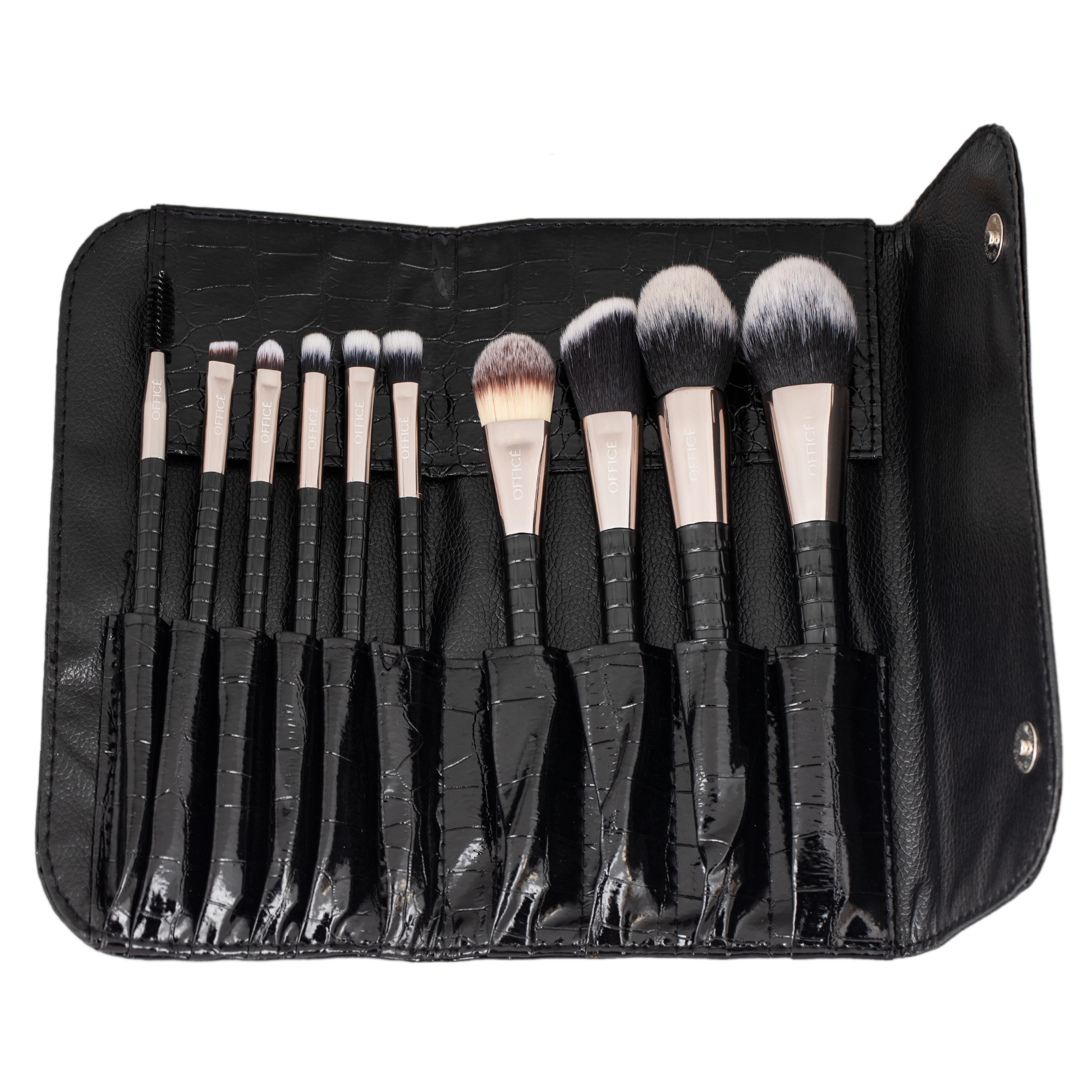 OFFICE 10 Pieces Black Brush Set